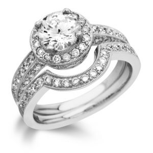 Single Stone  and shoulder set collection